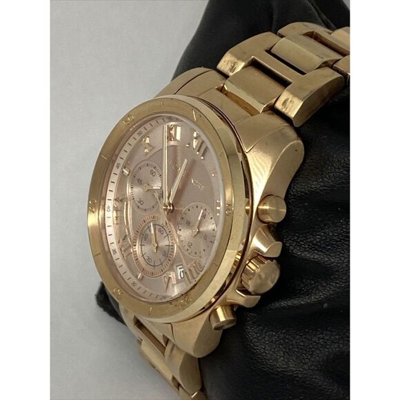 Michael Kors MK6367 Women's Stainless Steel Analog Rose Gold Quatrz Watch XX544 - Picture 4 of 12